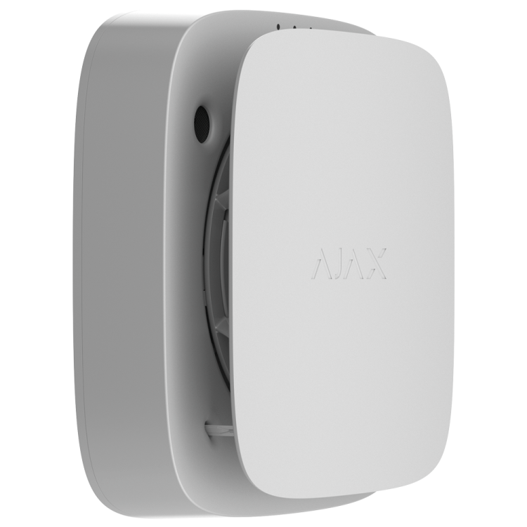 Detector temperatura Ajax AJ-EN54-HEAT-SOUNDER-W - inalámbrico, sirena 95 dB, Certificado EN54, blanco