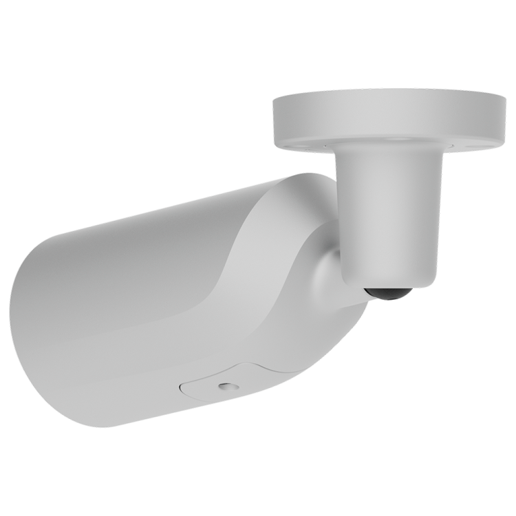 Cámara IP bullet Ajax AJ-BULLETCAM-5-HLVF-W - 5MP, Varifocal 2.8-12 mm, IR 60m, Luz 40m, IA, PoE, IP67. Blanca