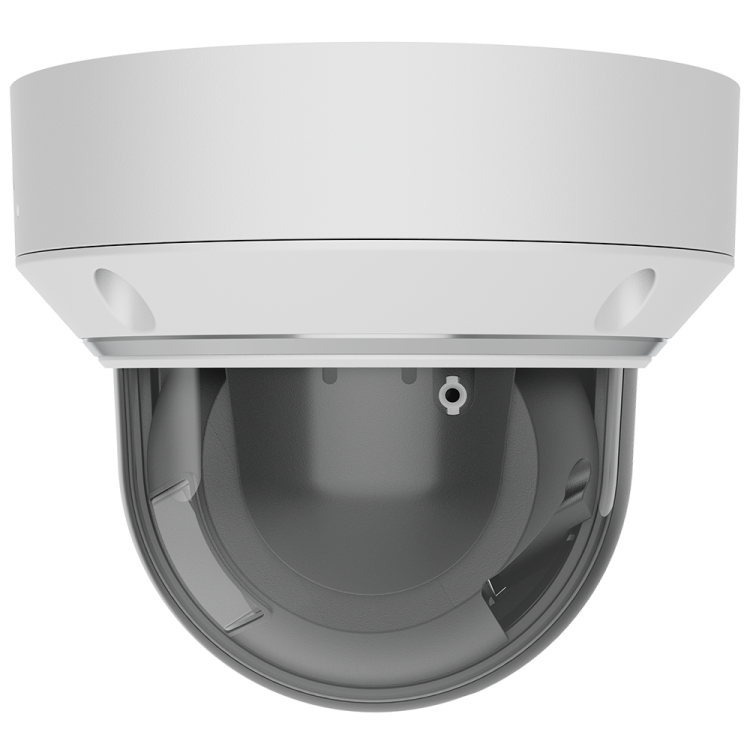 Cámara IP domo Ajax AJ-DOMECAM-8-HLVF-W - 8MP, Varifocal 2.8-12 mm, IR 40 m, luz 25 m, IA, PoE, IP67, Blanca