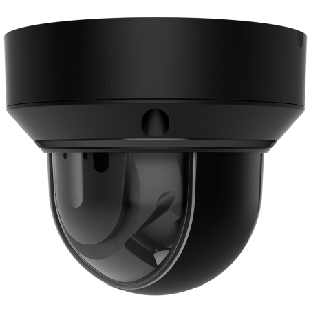 Cámara IP domo Ajax AJ-DOMECAM-8-HLVF-B - 8MP, Varifocal 2.8-12 mm, IR 40 m, luz 25 m, IA, PoE, IP67, Negra