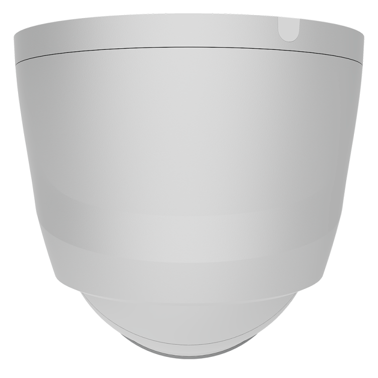 Cámara IP turret Ajax AJ-TURRETCAM-8-HLVF-W - 8MP, Varifocal 2.8-12 mm, IR 60 m, luz 40 m, IA, PoE, IP67, Blanca