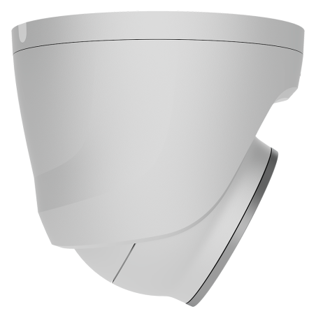 Cámara IP turret Ajax AJ-TURRETCAM-8-HLVF-W - 8MP, Varifocal 2.8-12 mm, IR 60 m, luz 40 m, IA, PoE, IP67, Blanca