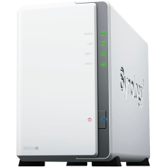 Servidor NAS Synology DS223j - 2 bahías SATA