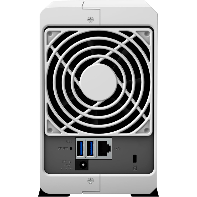 NAS Synology DS223j - 2 bahías, 1GB RAM, DSM, 1GbE
