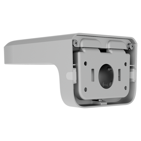 Soporte cámara Ajax AJ-MOUNTCAM-A1-W - pared/poste, compatible bullet/domo/turret, exterior. Blanco