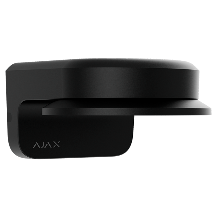 Soporte cámara Ajax AJ-MOUNTCAM-A2-B - pared/poste, compatible bullet/domo/turret, exterior. Negro