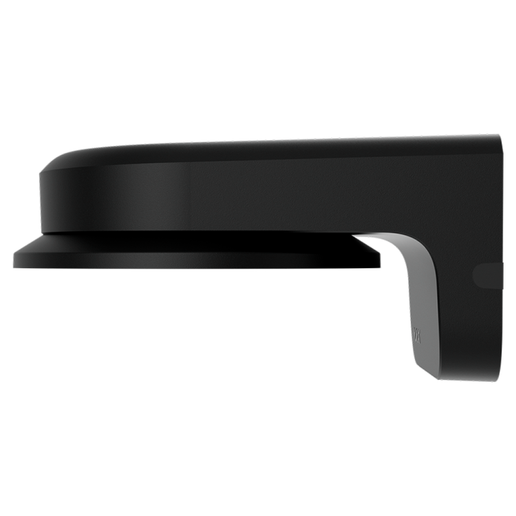 Soporte cámara Ajax AJ-MOUNTCAM-A2-B - pared/poste, compatible bullet/domo/turret, exterior. Negro