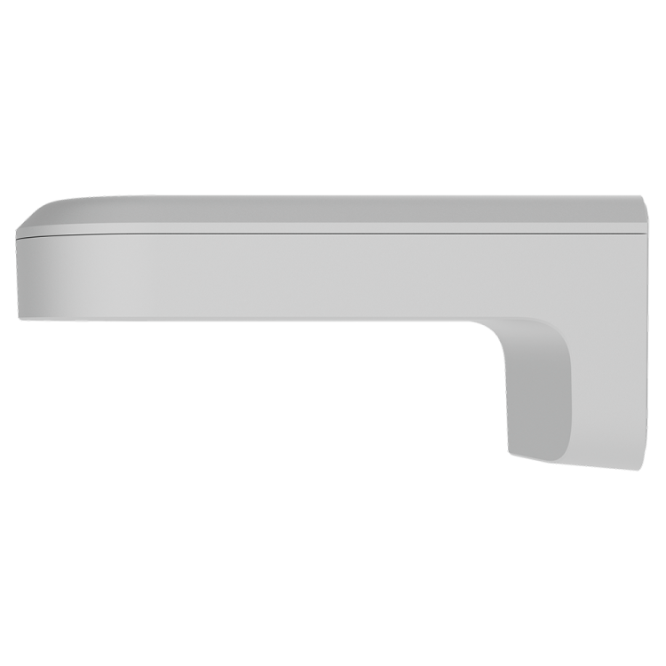 Soporte cámara Ajax AJ-MOUNTCAM-B1-W - pared/poste, compatible bullet/domo/turret, exterior. Blanco