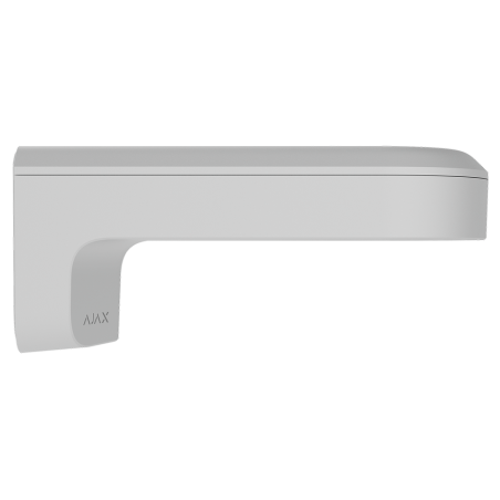 Soporte cámara Ajax AJ-MOUNTCAM-B1-W - pared/poste, compatible bullet/domo/turret, exterior. Blanco