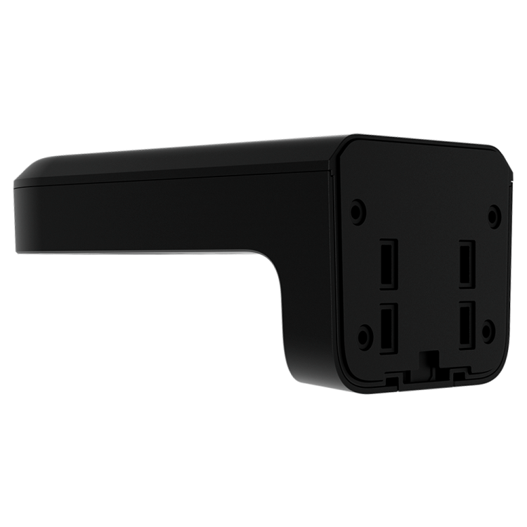 Soporte cámara Ajax AJ-MOUNTCAM-B1-B - pared/poste, compatible bullet/domo/turret, exterior. Negro