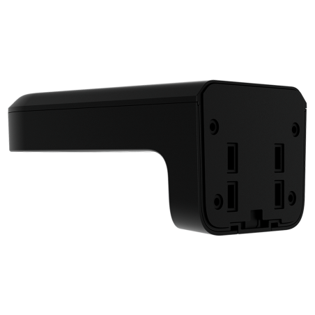 Soporte cámara Ajax AJ-MOUNTCAM-B1-B - pared/poste, compatible bullet/domo/turret, exterior. Negro