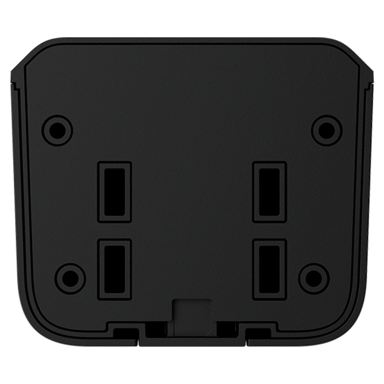 Soporte cámara Ajax AJ-MOUNTCAM-B1-B - pared/poste, compatible bullet/domo/turret, exterior. Negro