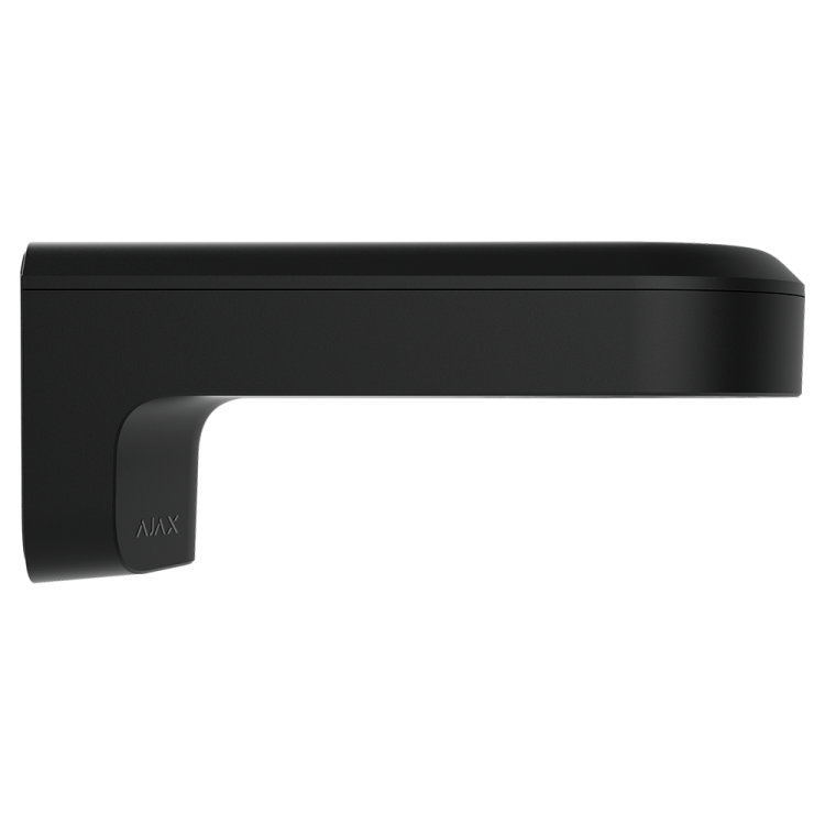 Soporte cámara Ajax AJ-MOUNTCAM-B1-B - pared/poste, compatible bullet/domo/turret, exterior. Negro
