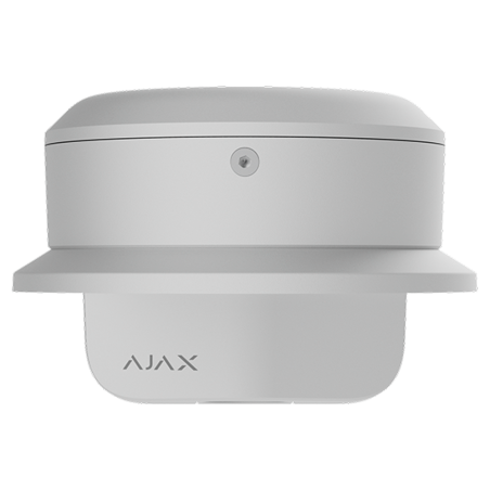 Soporte cámara Ajax AJ-MOUNTCAM-B2-W - pared/poste, compatible bullet/domo/turret, exterior. Blanco