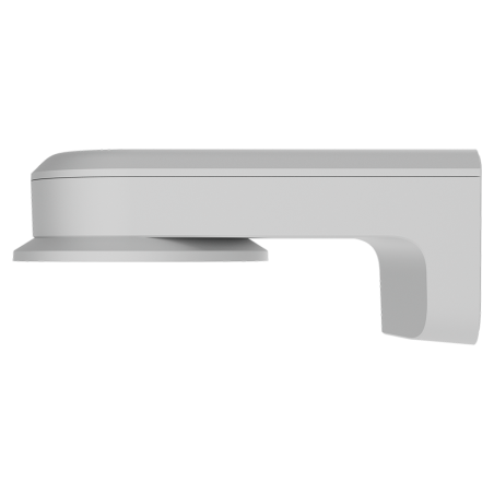 Soporte cámara Ajax AJ-MOUNTCAM-B2-W - pared/poste, compatible bullet/domo/turret, exterior. Blanco
