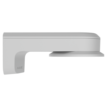 Soporte cámara Ajax AJ-MOUNTCAM-B2-W - pared/poste, compatible bullet/domo/turret, exterior. Blanco