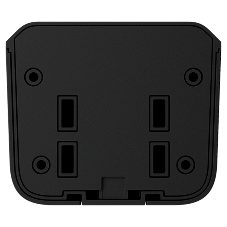 Soporte cámara Ajax AJ-MOUNTCAM-B2-B - pared/poste, compatible bullet/domo/turret, exterior. Negro
