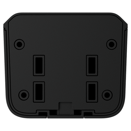 Soporte cámara Ajax AJ-MOUNTCAM-B2-B - pared/poste, compatible bullet/domo/turret, exterior. Negro