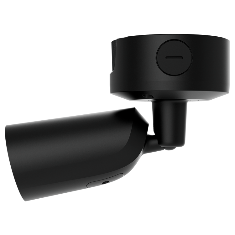 Cámara IP bullet Ajax AJ-BULLETCAM-4-HLVF-S-B - 4MP, Varifocal 2.8-12 mm, IR 60m, Luz 40m, IA, PoE, IP67. Negro