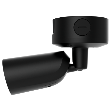 Cámara IP bullet Ajax AJ-BULLETCAM-4-HLVF-S-B - 4MP, Varifocal 2.8-12 mm, IR 60m, Luz 40m, IA, PoE, IP67. Negro