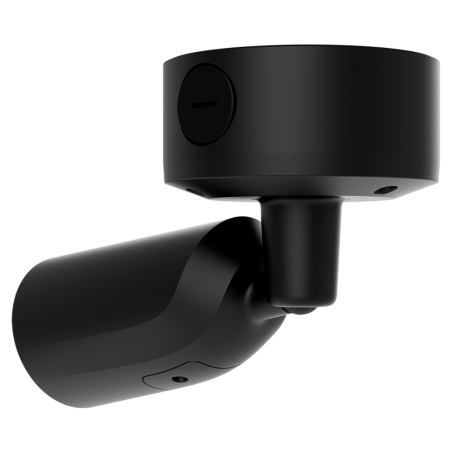 Cámara IP bullet Ajax AJ-BULLETCAM-4-HLVF-S-B - 4MP, Varifocal 2.8-12 mm, IR 60m, Luz 40m, IA, PoE, IP67. Negro