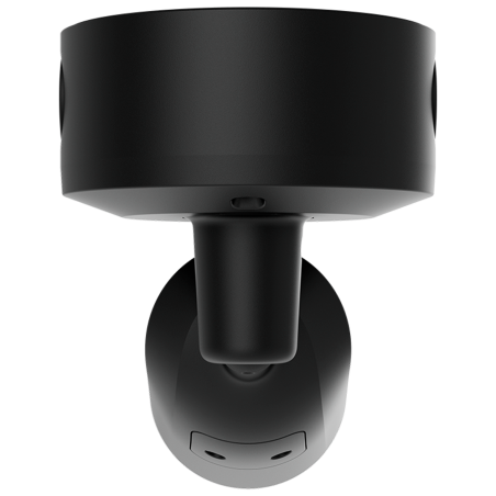 Cámara IP bullet Ajax AJ-BULLETCAM-4-HLVF-S-B - 4MP, Varifocal 2.8-12 mm, IR 60m, Luz 40m, IA, PoE, IP67. Negro