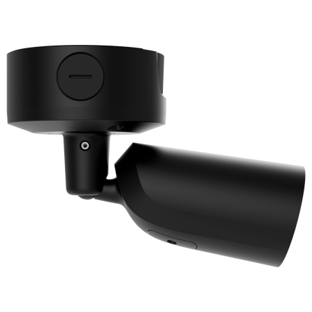 Cámara IP bullet Ajax AJ-BULLETCAM-4-HLVF-S-B - 4MP, Varifocal 2.8-12 mm, IR 60m, Luz 40m, IA, PoE, IP67. Negro