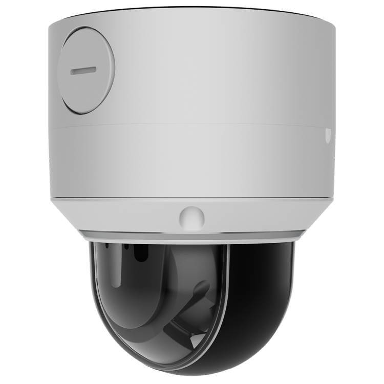 Cámara IP domo Ajax AJ-DOMECAM-4-HLVF-S-W - 4MP, Varifocal 2.8-12 mm, IR 40m, Luz 25m, IA, PoE, IP67. Blanco
