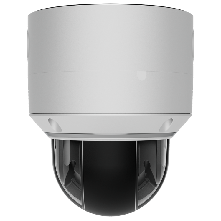 Cámara IP domo Ajax AJ-DOMECAM-4-HLVF-S-W - 4MP, Varifocal 2.8-12 mm, IR 40m, Luz 25m, IA, PoE, IP67. Blanco