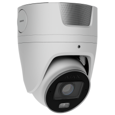 Cámara IP turret Ajax AJ-TURRETCAM-4-HLVF-S-W - 4MP, Varifocal