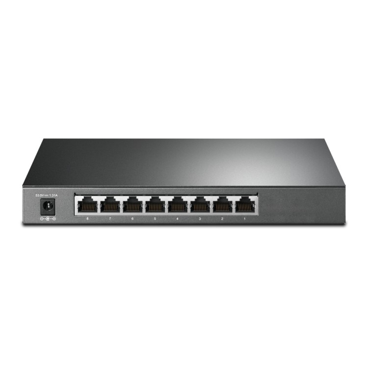 REACONDICIONADO | Switch gestionable Omada SG2008P - 8 Gigabit, 4 PoE+, 62W, VLAN, Routing L3, Fanless
