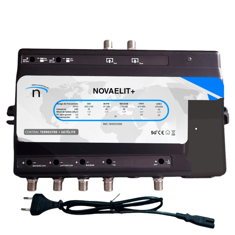 Central multibanda Novamax NV033300 - terrestre SAT
