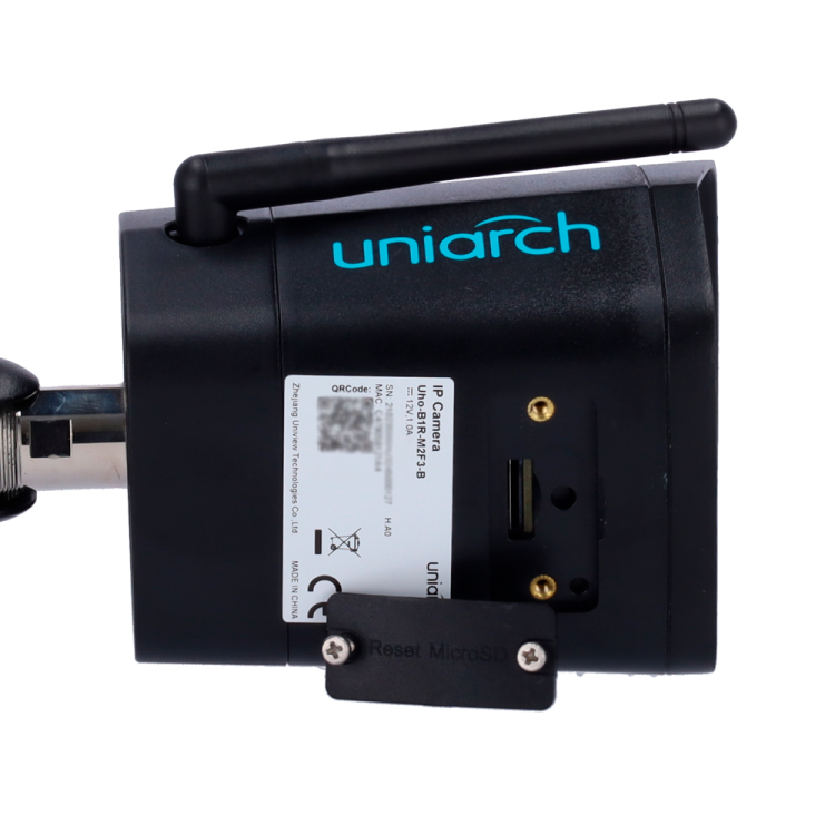 Cámara Bullet Uniarch UV-UHO-B1R-M2F3-BLACK - WiFi