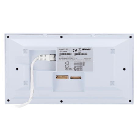 Monitor IP Akuvox AK-S562W-S-WHITE - 7", WiFi, SIP