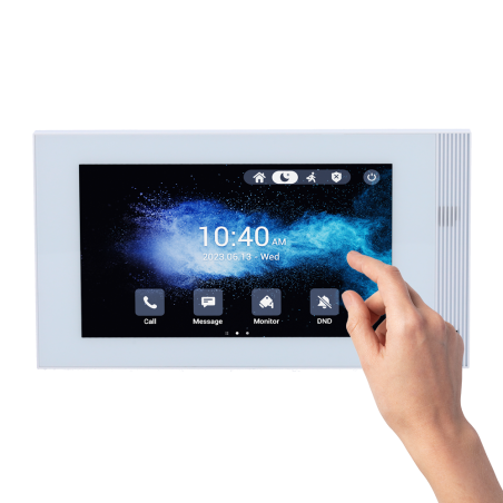 Monitor IP Akuvox AK-S562W-S-WHITE - 7", WiFi, SIP