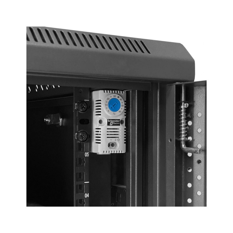 Termostato rack FR-FAN-TERM1-HL1U20 - DIN, 0-60 ºC