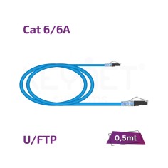 Latiguillo datos Keynet TL-6AFTB26-005B - Cat.6A F/UTP, 50 cm