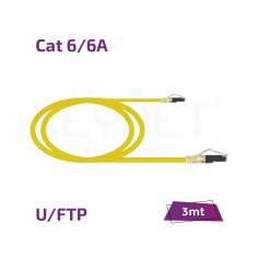 Latiguillo Keynet TL-6AFTB26-03Y Cat6A U FTP amarillo