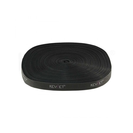 Cinta velcro Keynet KVT-30M-B - Doble cara, 30 m