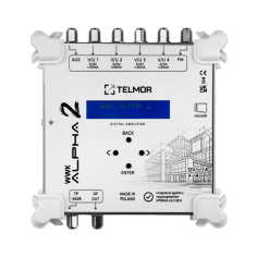Central programable Telmor WWK ALPHA2 DVB-T T2 LTE700
