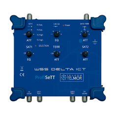 Amplificador de línea Telmor WSS DELTA ICT SAT TERR