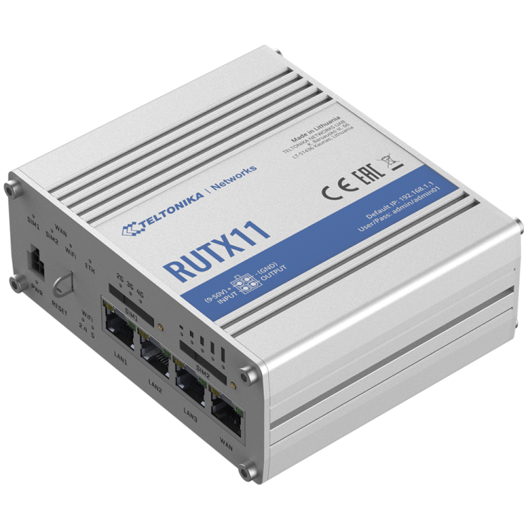 REACONDICIONADO | Router 4G CAT6 Doble banda (2,4/5Ghz) 150mbps, x4 puerto 10/100/1000 y x3 antenas (3dBi). Industrial