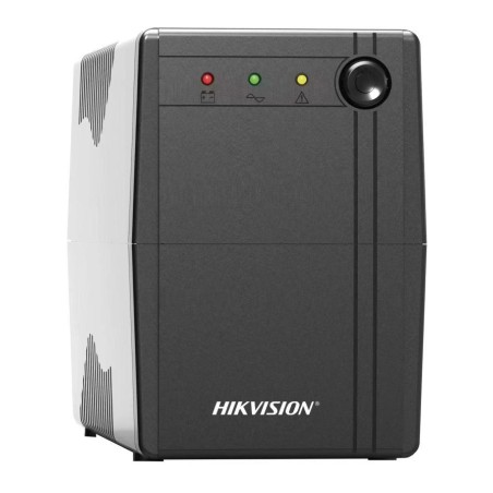 SAI Off-line Hikvision DS-UPS600 - 600VA, 360W, AVR, 2x Schuko, protección sobretensión