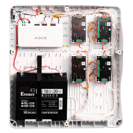 Carcasa Ajax Fibra FIBRA-CASE-D430-W Grado 3