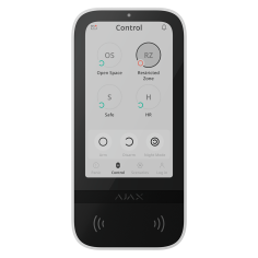 Teclado Ajax Superior AJ-KEYPADTOUCHSCREEN-G3-W