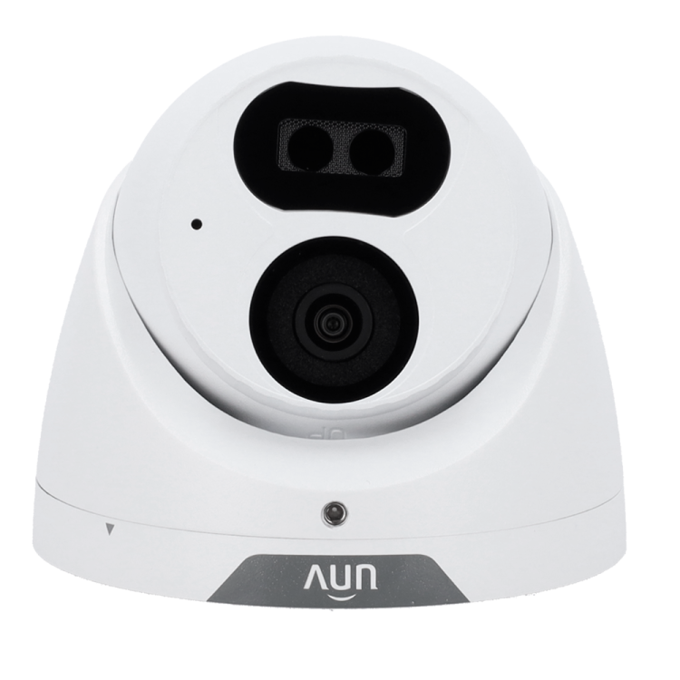Cámara Turret 4n1 Uniview UV-UAC-T125-AF28LM - 5 MP, 2.8 mm, IR 40 m, LightHunter, Micrófono