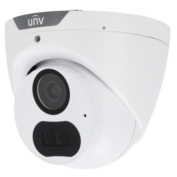 Cámara Turret 4n1 Uniview UV-UAC-T125-AF28LM - 5 MP, 2.8 mm, IR 40 m, LightHunter, Micrófono