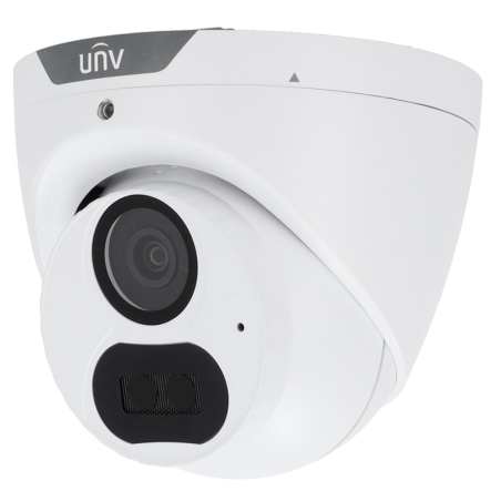 Cámara Turret 4n1 Uniview UV-UAC-T125-AF28LM - 5 MP, 2.8 mm, IR 40 m, LightHunter, Micrófono
