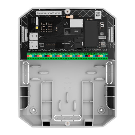 Central híbrida Ajax FIBRA-HUBHYBRID2-W G3 4G