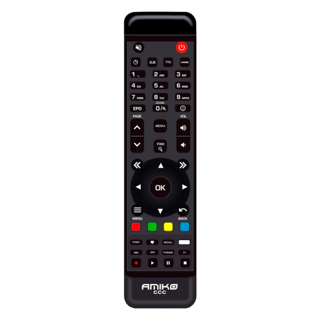 Receptor 4K Amiko HD 9265+ DVB-S2/T2/C HEVC